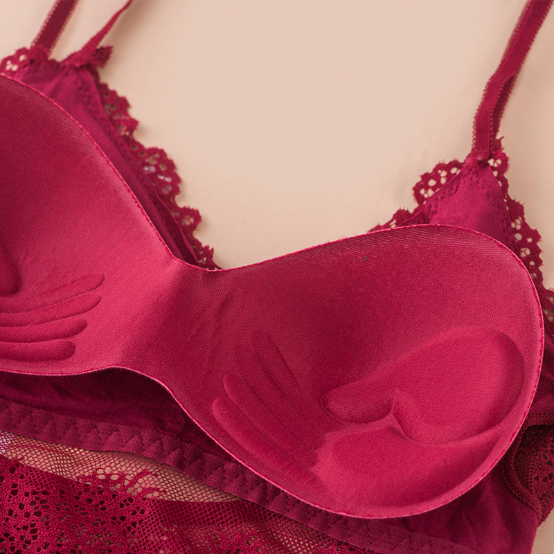 シームレススポーツブラ,下着,レースバック - Sheer Bra Lace のレビューと価格
