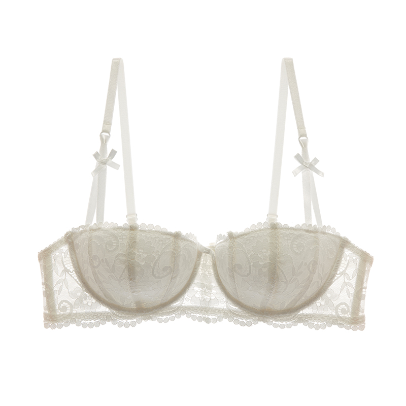 1/2ハーフカップブラ KUCLUT プラスサイズランジェリ - Mastectomy Bra Pocket のレビューと価格
