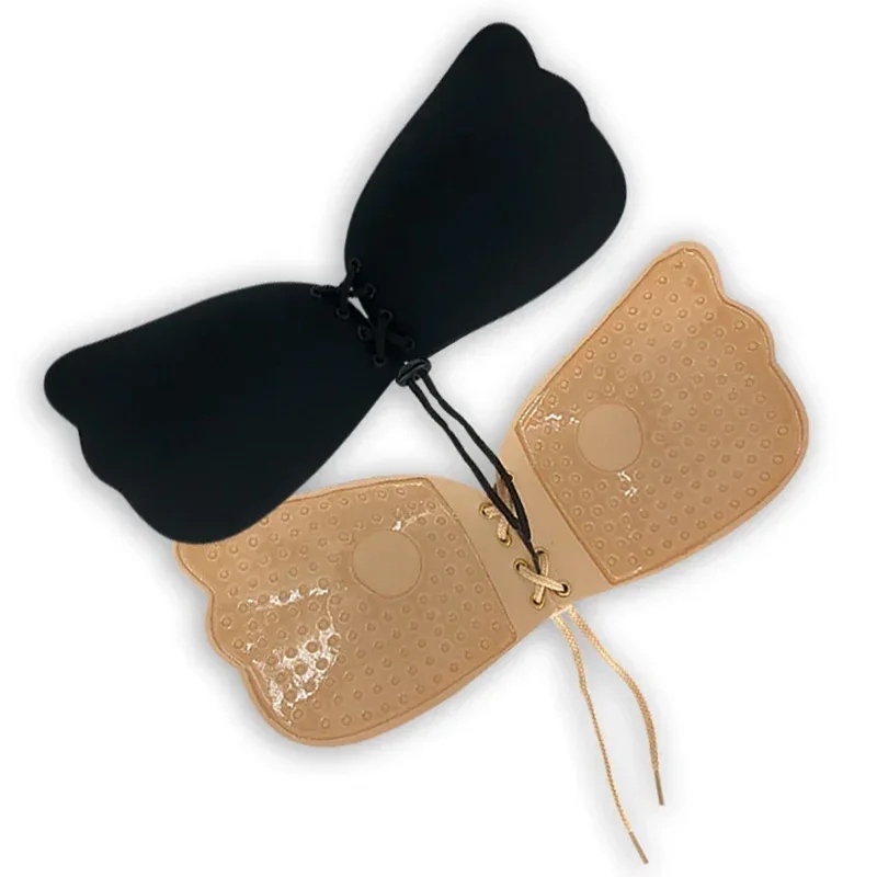 見えないストラップレス粘着ブラ、ストラップレスプッシュアップ - Strapless Bra Adhesive のレビューと価格