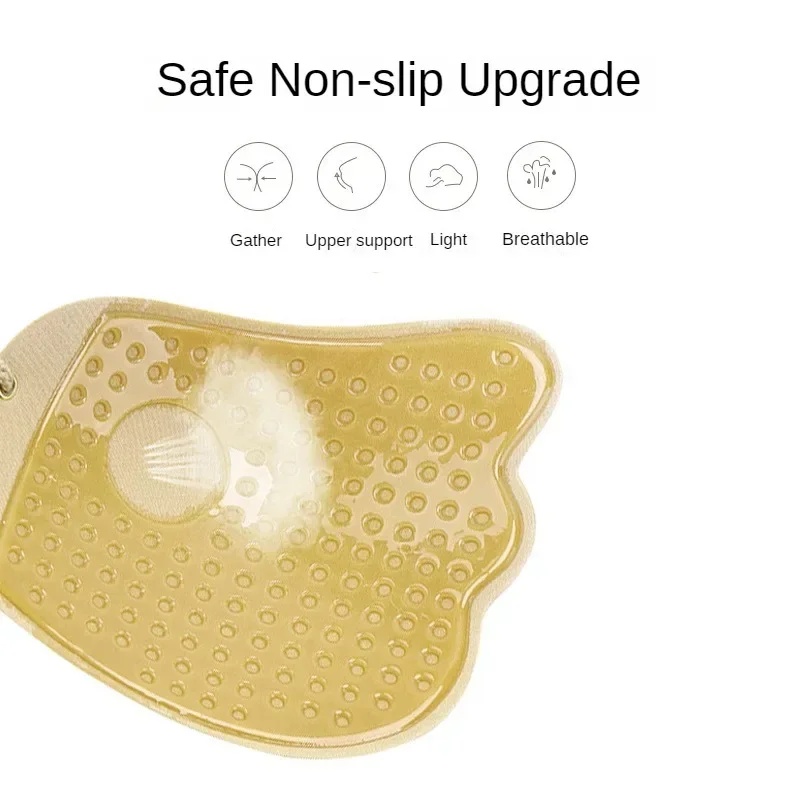 見えないストラップレス粘着ブラ、ストラップレスプッシュアップ - Strapless Bra Adhesive のレビューと価格