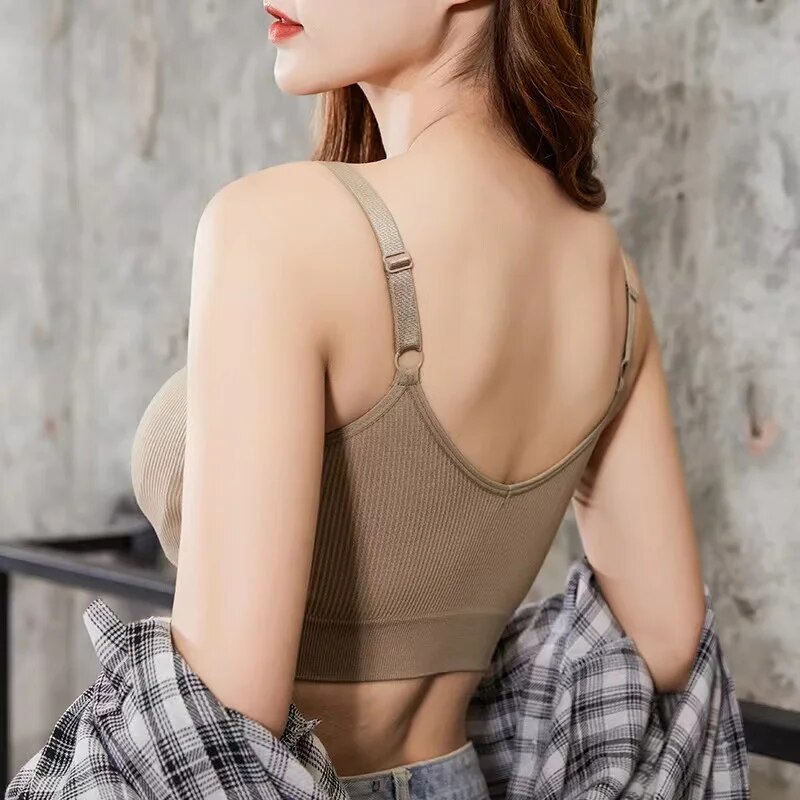 女性のためのシームレスなフルカップブラ,通気性のあるブラレッ - Sleep Bra Bralette のレビューと価格