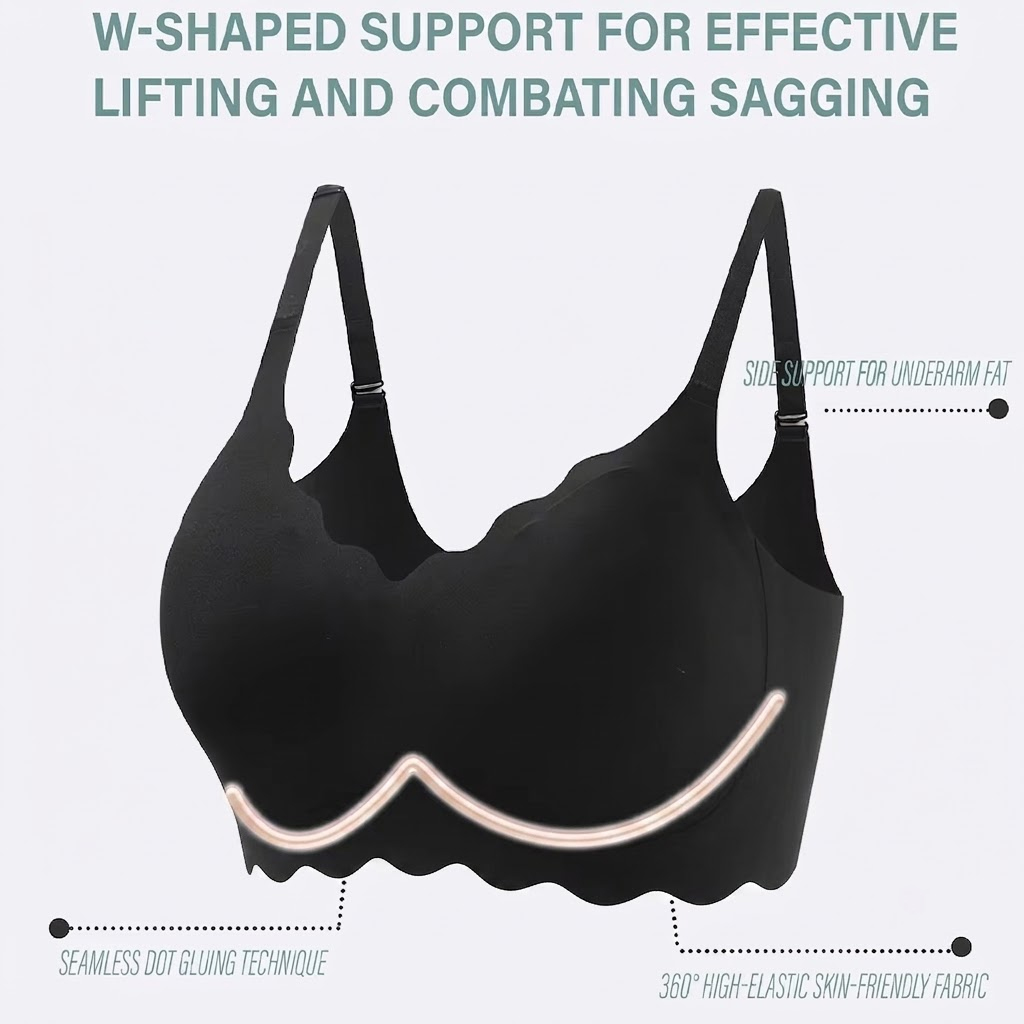 シームレスワイヤレスサポートブラ、プッシュアップ、快適で柔ら - Mastectomy Bra Pocket のレビューと価格